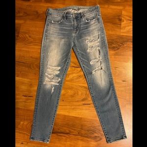 American Eagle Distressed Skinny Jeans